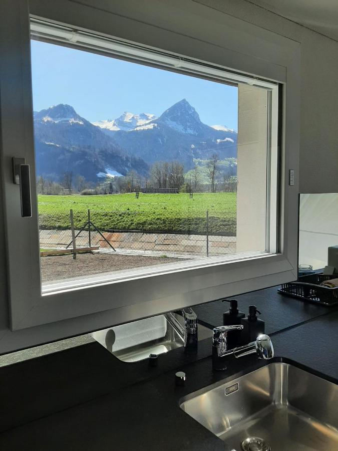Haus Melchaazopf Lägenhet Giswil Exteriör bild